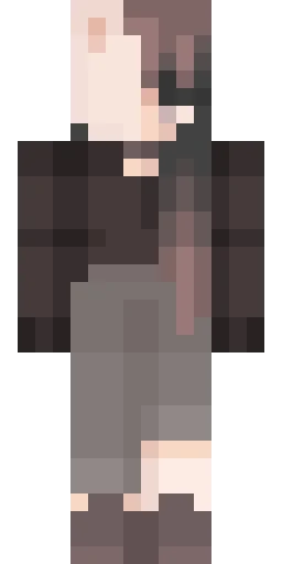 В маске скин Майнкрафт — скачать PNG бесплатно