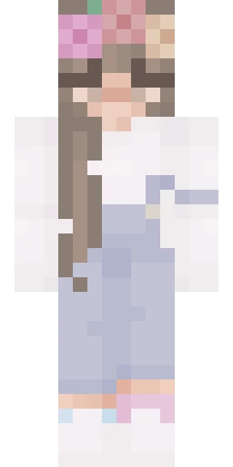 Радужный скин Майнкрафт — скачать PNG бесплатно