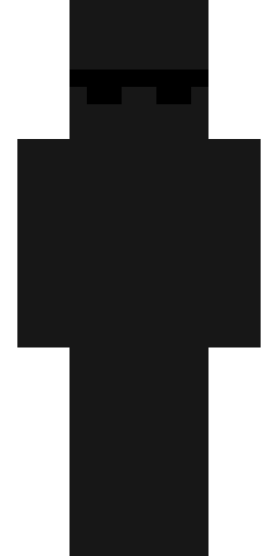 Тёмный скин Майнкрафт — скачать PNG бесплатно