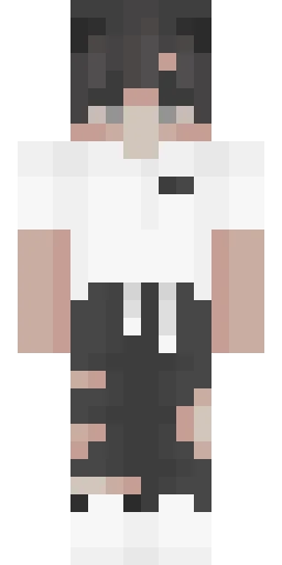 Серый скин Майнкрафт — скачать PNG бесплатно