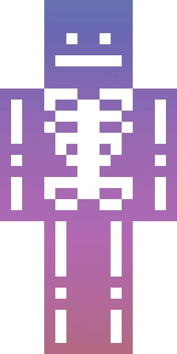 Скелет скин Майнкрафт — скачать PNG бесплатно
