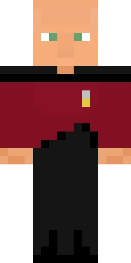 Чёрный скин Майнкрафт — скачать PNG бесплатно