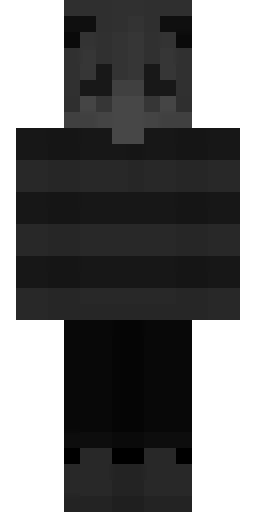 Серый скин Майнкрафт — скачать PNG бесплатно