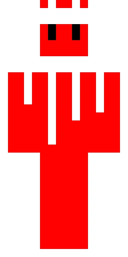 С короной скин Майнкрафт — скачать PNG бесплатно