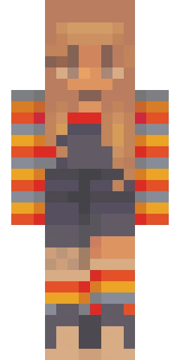 Жёлтый скин Майнкрафт — скачать PNG бесплатно
