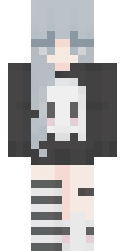 Страшный скин Майнкрафт — скачать PNG бесплатно