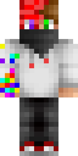 Аниме скин Майнкрафт — скачать PNG бесплатно