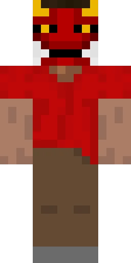 Страшный скин Майнкрафт — скачать PNG бесплатно