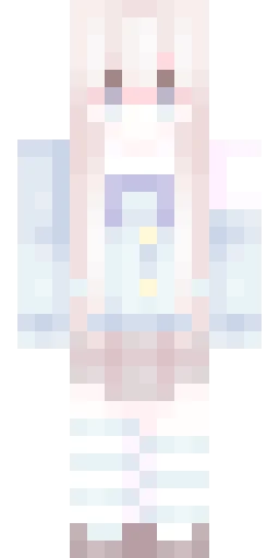 Синий скин Майнкрафт — скачать PNG бесплатно