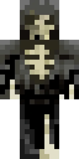 Страшный скин Майнкрафт — скачать PNG бесплатно