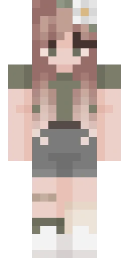 Серый скин Майнкрафт — скачать PNG бесплатно
