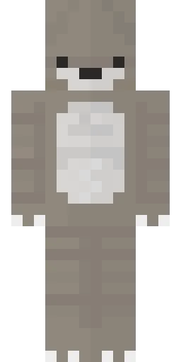 Серый скин Майнкрафт — скачать PNG бесплатно