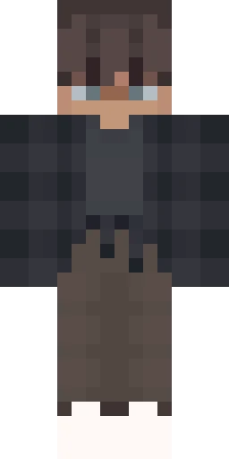 Тёмный скин Майнкрафт — скачать PNG бесплатно