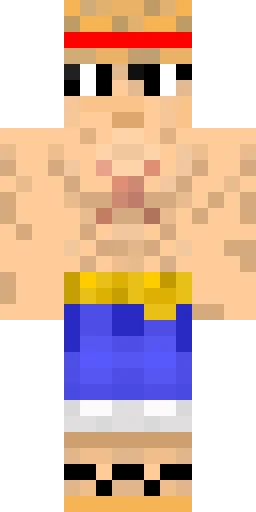 Аниме скин Майнкрафт — скачать PNG бесплатно