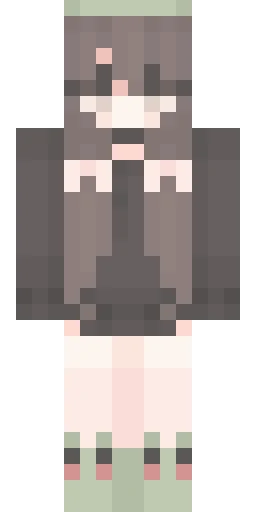 Серый скин Майнкрафт — скачать PNG бесплатно
