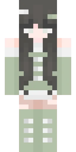 Для девочек скин Майнкрафт — скачать PNG бесплатно