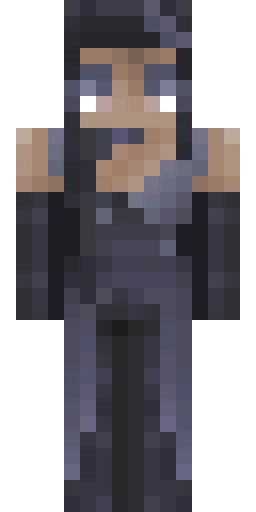 Тёмный скин Майнкрафт — скачать PNG бесплатно