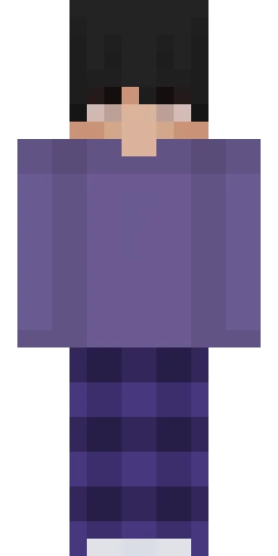 Фиолетовый скин Майнкрафт — скачать PNG бесплатно