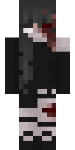 Страшный скин Майнкрафт — скачать PNG бесплатно