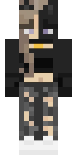 Страшный скин Майнкрафт — скачать PNG бесплатно