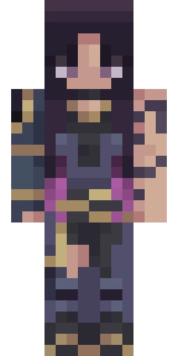 Фиолетовый скин Майнкрафт — скачать PNG бесплатно