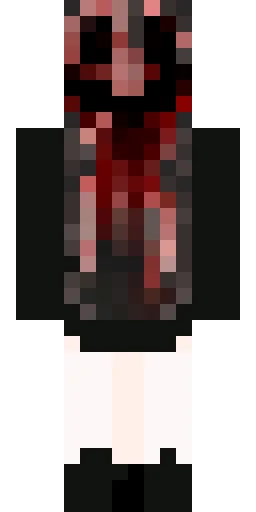 Страшный скин Майнкрафт — скачать PNG бесплатно
