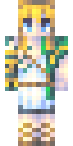 Зелёный скин Майнкрафт — скачать PNG бесплатно