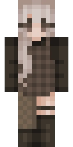 Тёмный скин Майнкрафт — скачать PNG бесплатно