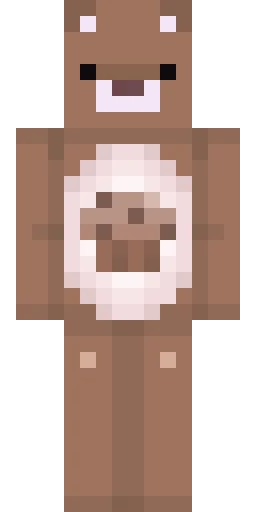 Коричневый скин Майнкрафт — скачать PNG бесплатно