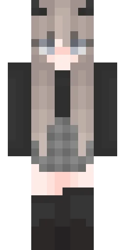 Серый скин Майнкрафт — скачать PNG бесплатно