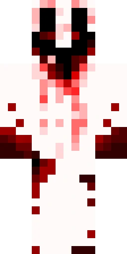 Страшный скин Майнкрафт — скачать PNG бесплатно
