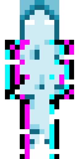 Страшный скин Майнкрафт — скачать PNG бесплатно