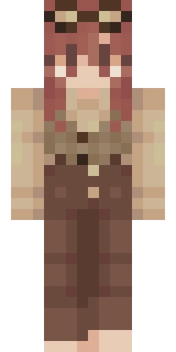Коричневый скин Майнкрафт — скачать PNG бесплатно