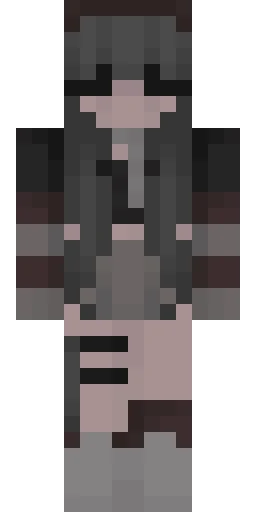 Серый скин Майнкрафт — скачать PNG бесплатно