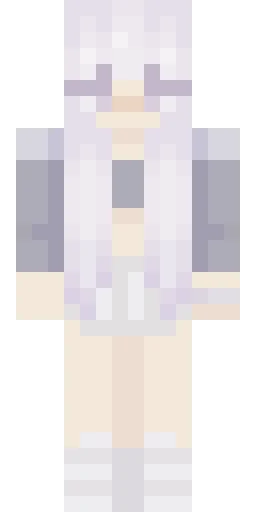 Аниме скин Майнкрафт — скачать PNG бесплатно