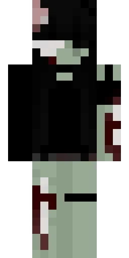 Страшный скин Майнкрафт — скачать PNG бесплатно