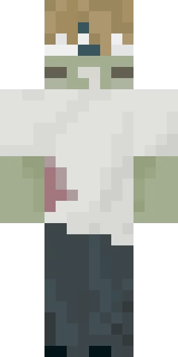 Белый скин Майнкрафт — скачать PNG бесплатно