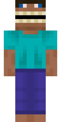 Страшный скин Майнкрафт — скачать PNG бесплатно