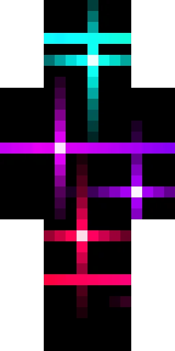 Фиолетовый скин Майнкрафт — скачать PNG бесплатно