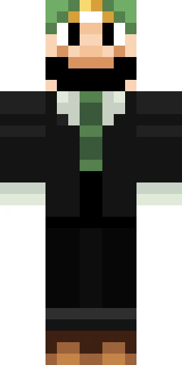 В костюме скин Майнкрафт — скачать PNG бесплатно