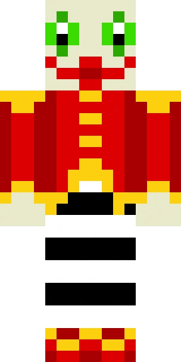 Страшный скин Майнкрафт — скачать PNG бесплатно