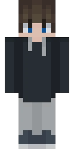 Серый скин Майнкрафт — скачать PNG бесплатно