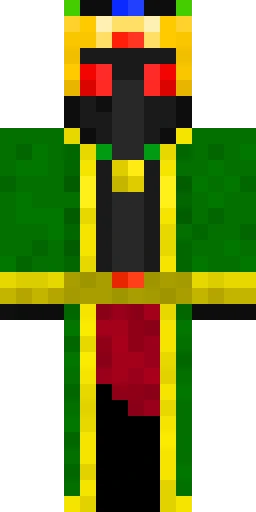 Страшный скин Майнкрафт — скачать PNG бесплатно