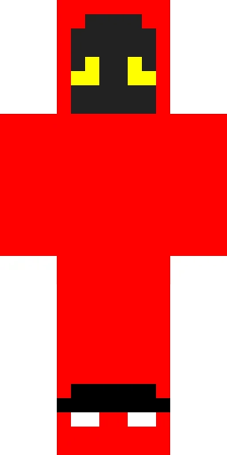 Тёмный скин Майнкрафт — скачать PNG бесплатно