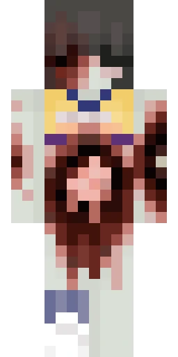 Страшный скин Майнкрафт — скачать PNG бесплатно