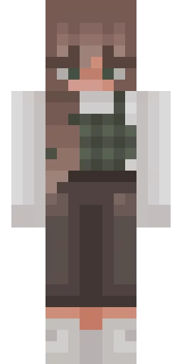 Серый скин Майнкрафт — скачать PNG бесплатно