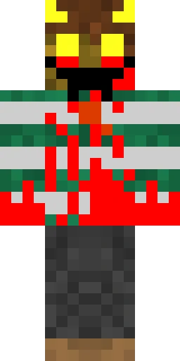 В маске скин Майнкрафт — скачать PNG бесплатно