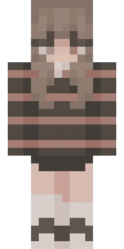Коричневый скин Майнкрафт — скачать PNG бесплатно