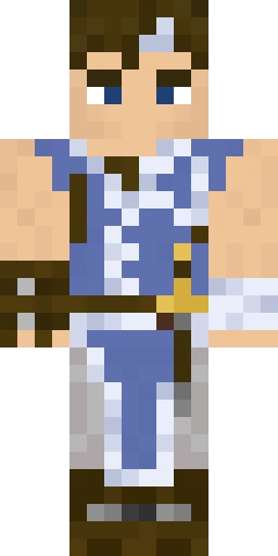 Синий скин Майнкрафт — скачать PNG бесплатно