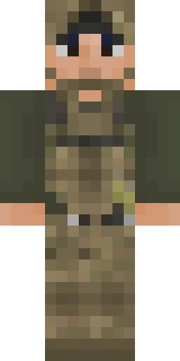 Военный скин Майнкрафт — скачать PNG бесплатно